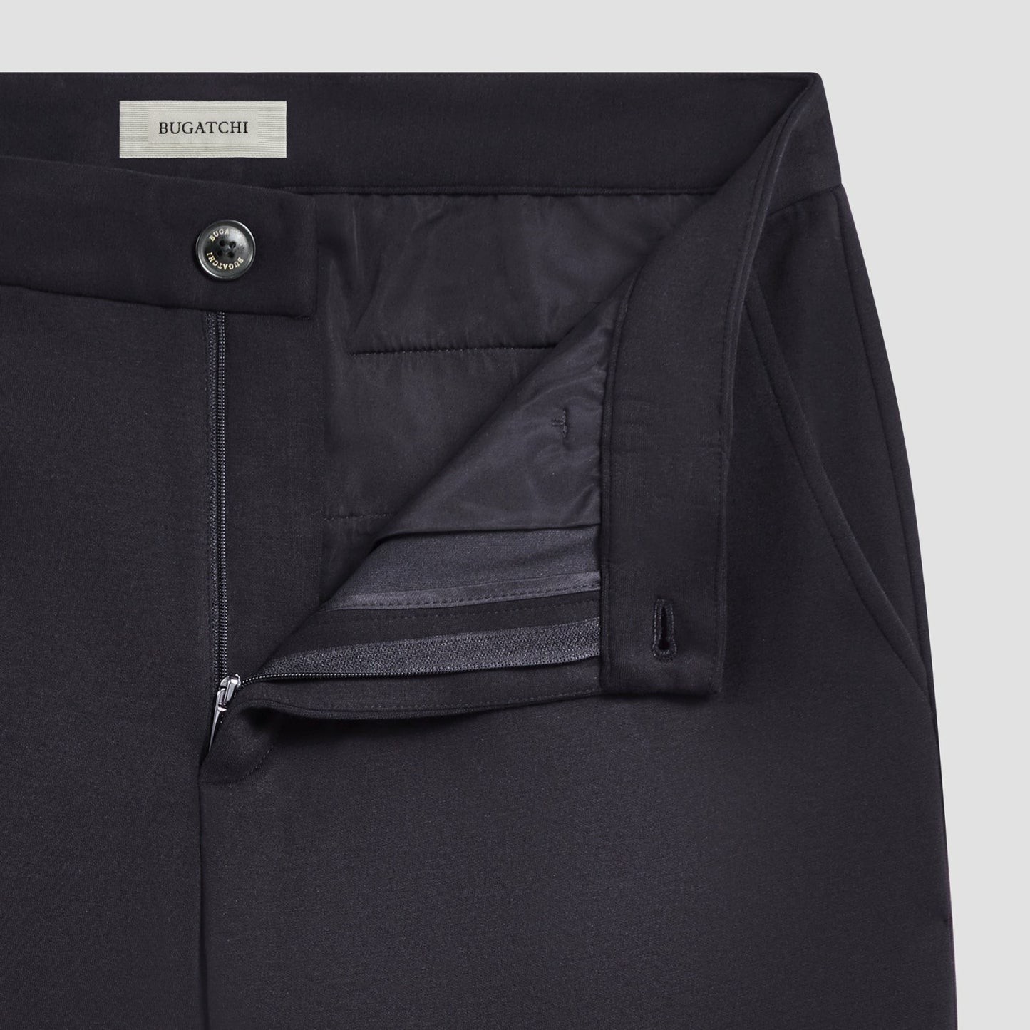 Bugatchi Soft Touch™ Dress Pants Black