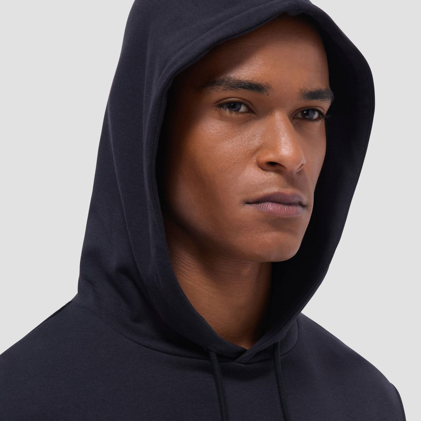 Bugatchi Solid Pullover Hoodie Black