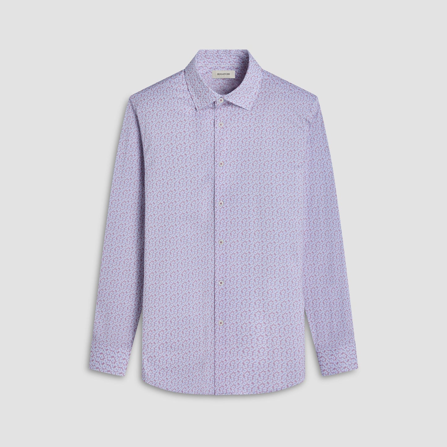 Bugatchi James Floral OoohCotton® Shirt Pink