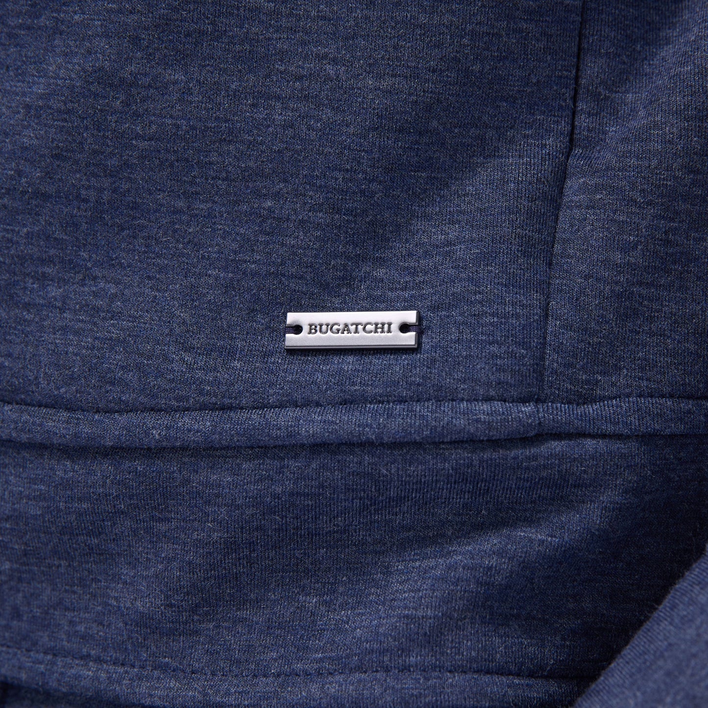 Bugatchi Soft Touch™ Heather Shirt Jacket Navy