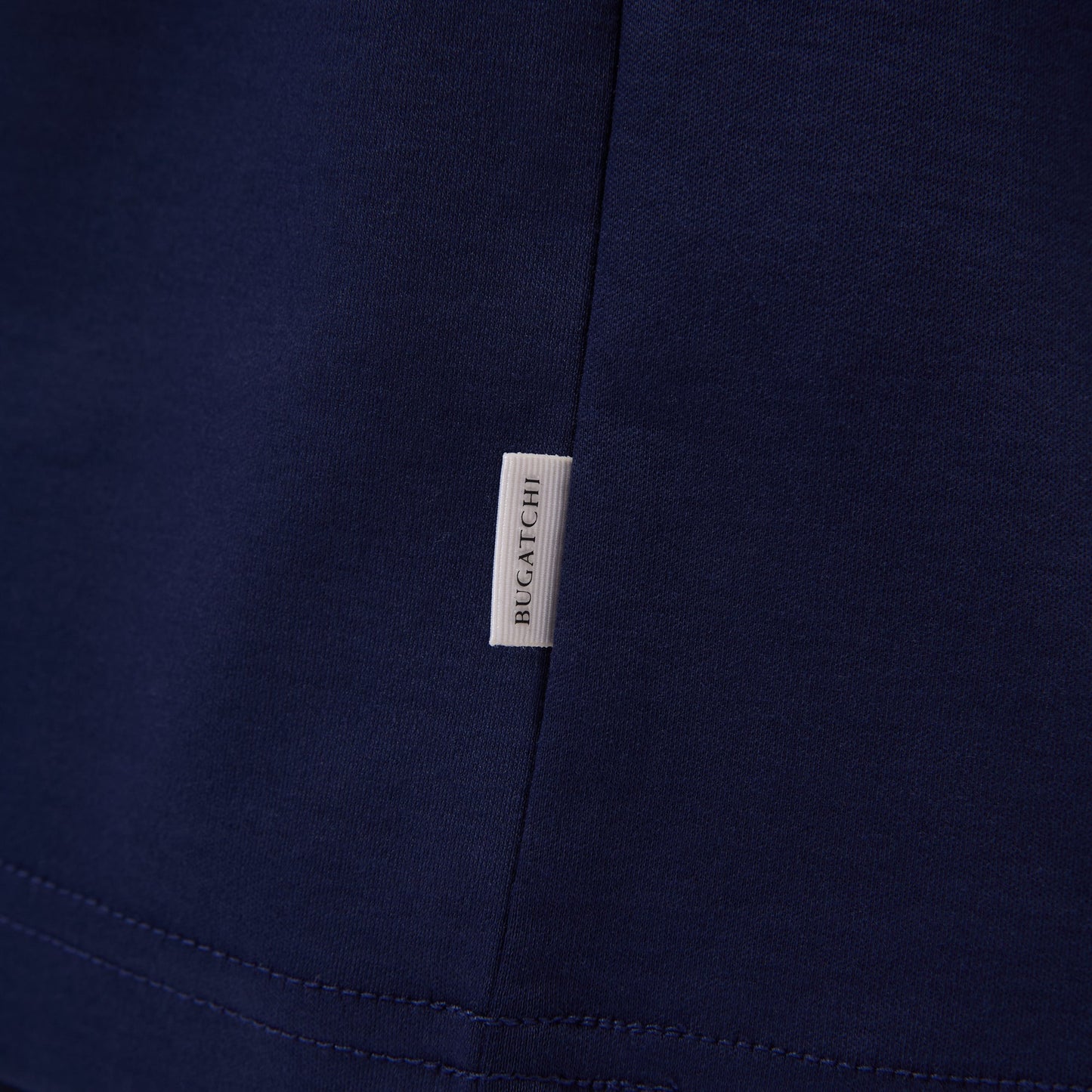 Bugatchi Solid Crew Neck T-Shirt Navy