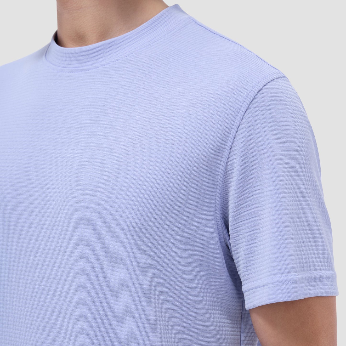 Bugatchi Orville Ottoman Crew Neck Sky