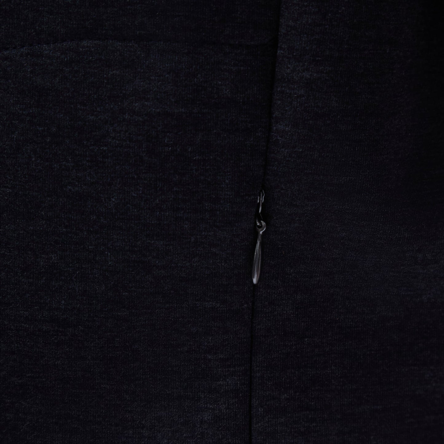 Bugatchi Soft Touch™ Heather Quarter-Zip Pullover Black