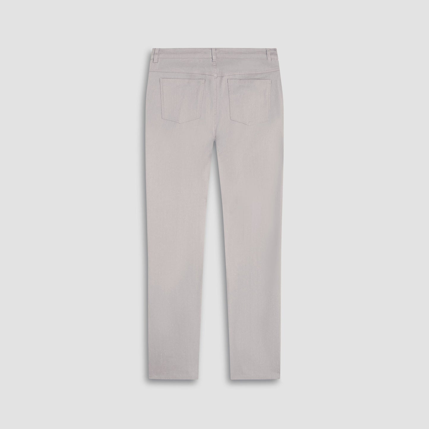 Bugatchi Preston Linen-Cotton Five Pocket Pants Stone
