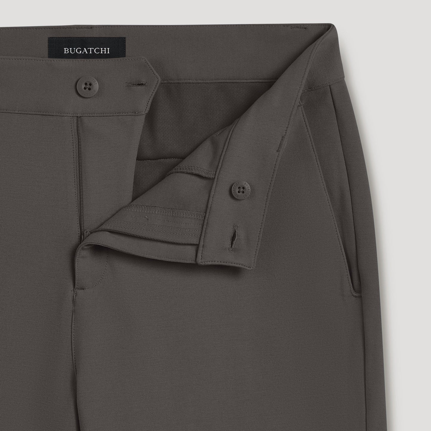 Bugatchi Performance Pants Charcoal