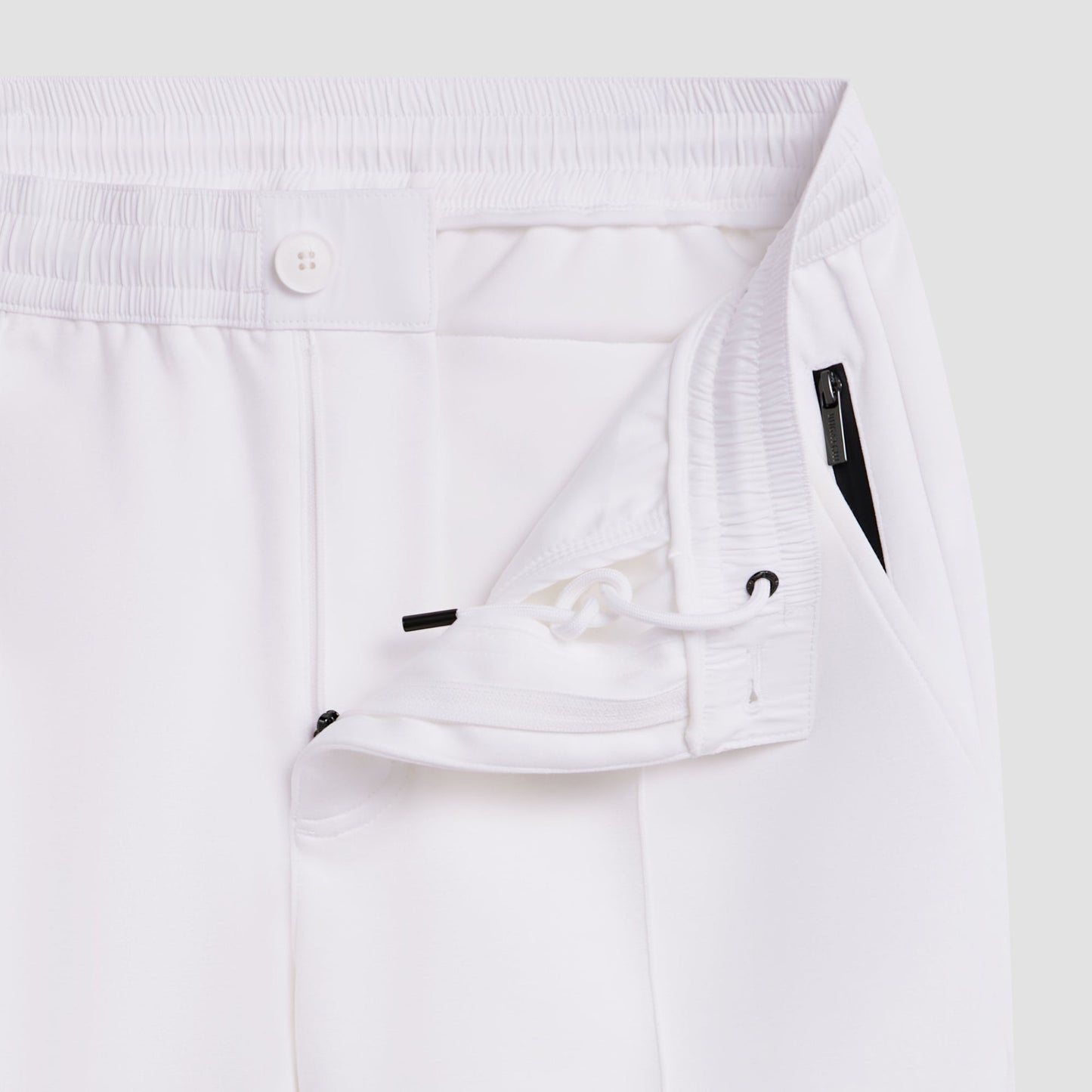 Bugatchi Soft Touch™ Performance Pants Chalk