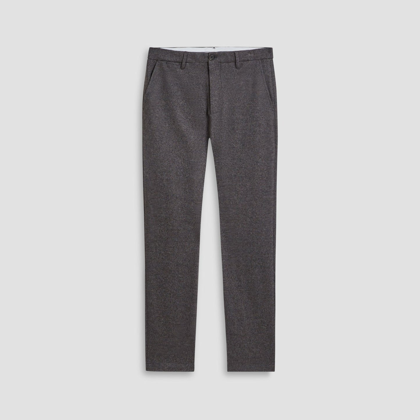 Bugatchi Wool Blend Knit Dress Pants Zinc