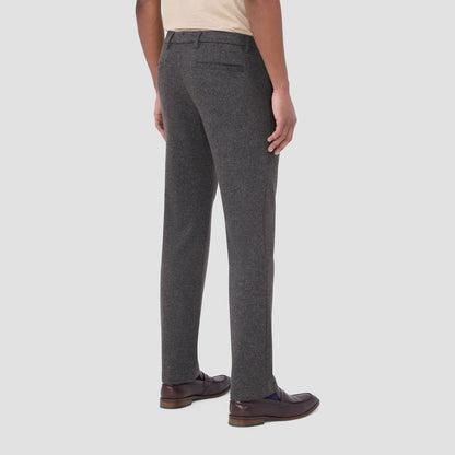 Bugatchi Wool Blend Knit Dress Pants Zinc