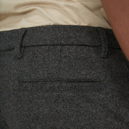 Bugatchi Wool Blend Knit Dress Pants Zinc