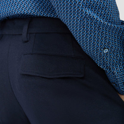 Bugatchi Wool Blend Knit Cargo Pants Navy