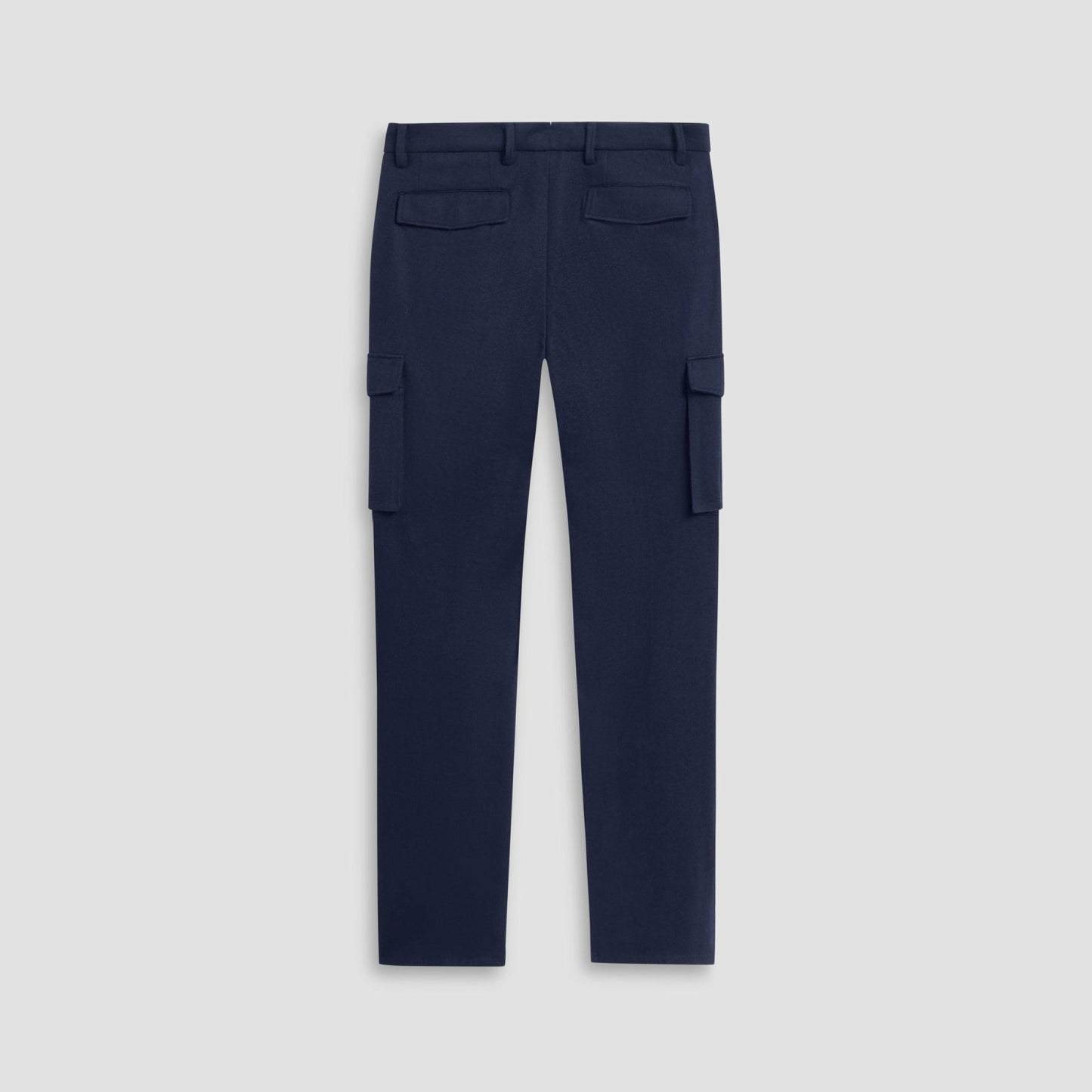 Bugatchi Wool Blend Knit Cargo Pants Navy