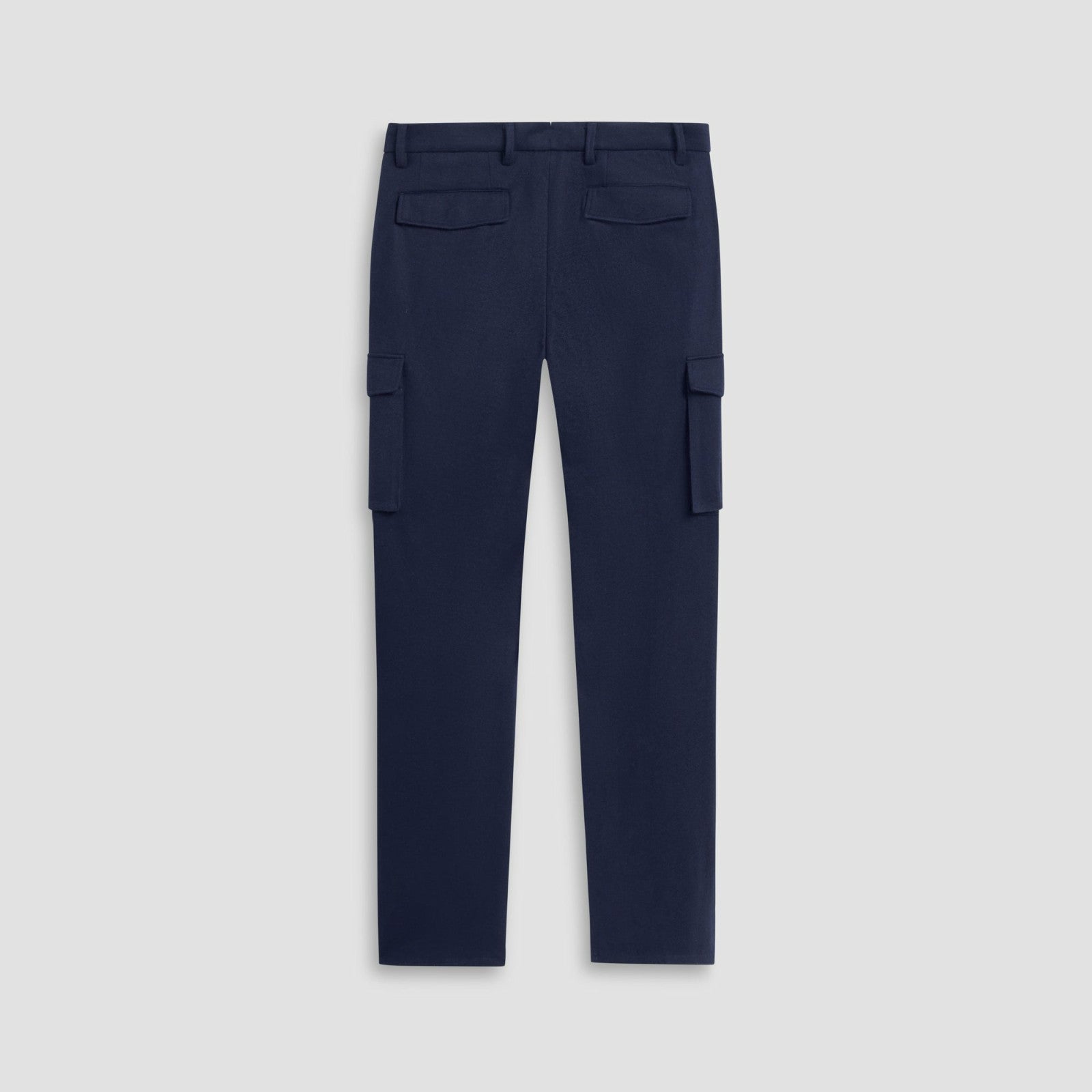 Bugatchi Wool Blend Knit Cargo Pants Navy