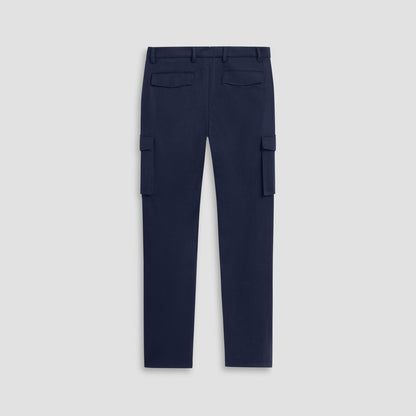 Bugatchi Wool Blend Knit Cargo Pants Navy