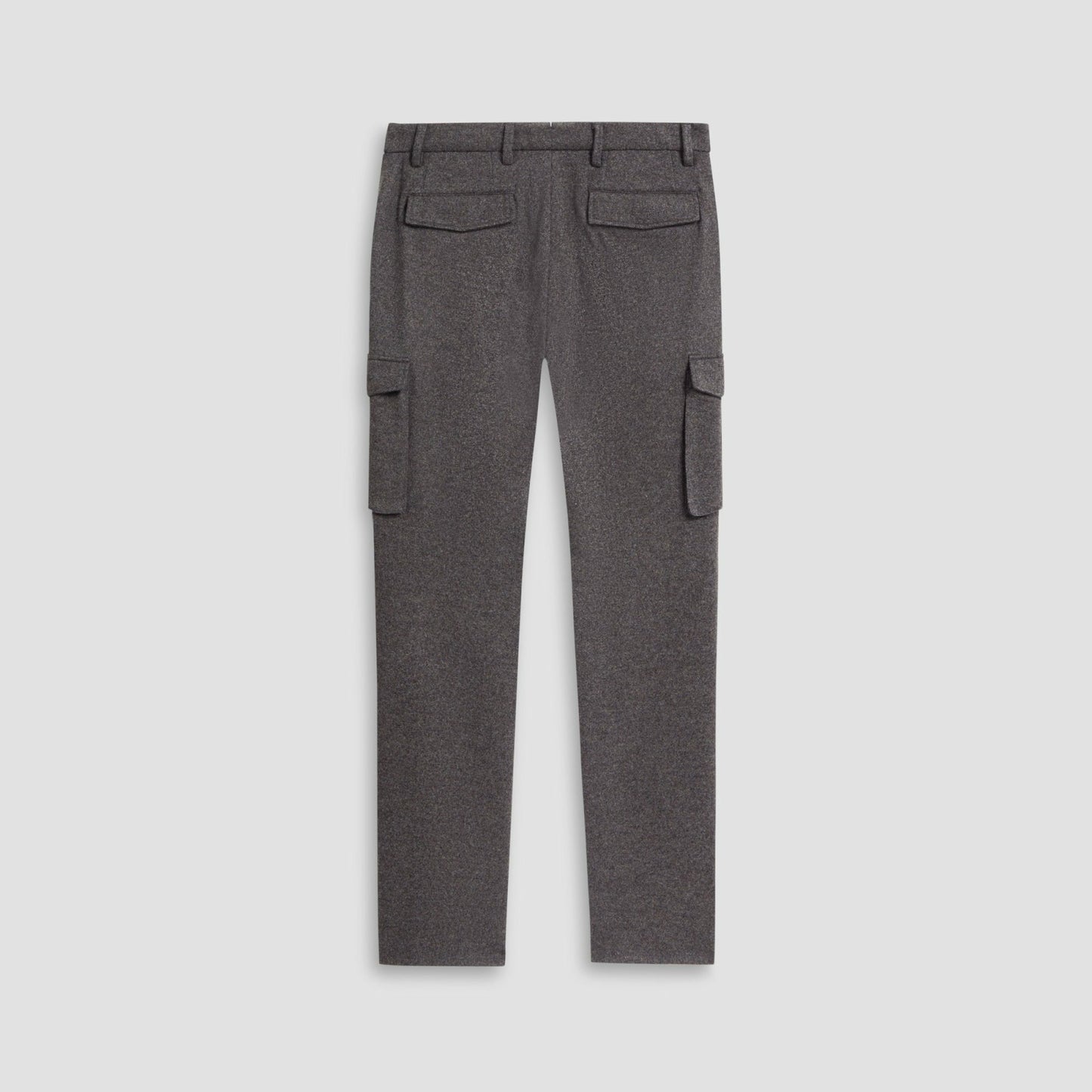 Bugatchi Wool Blend Knit Cargo Pants Zinc