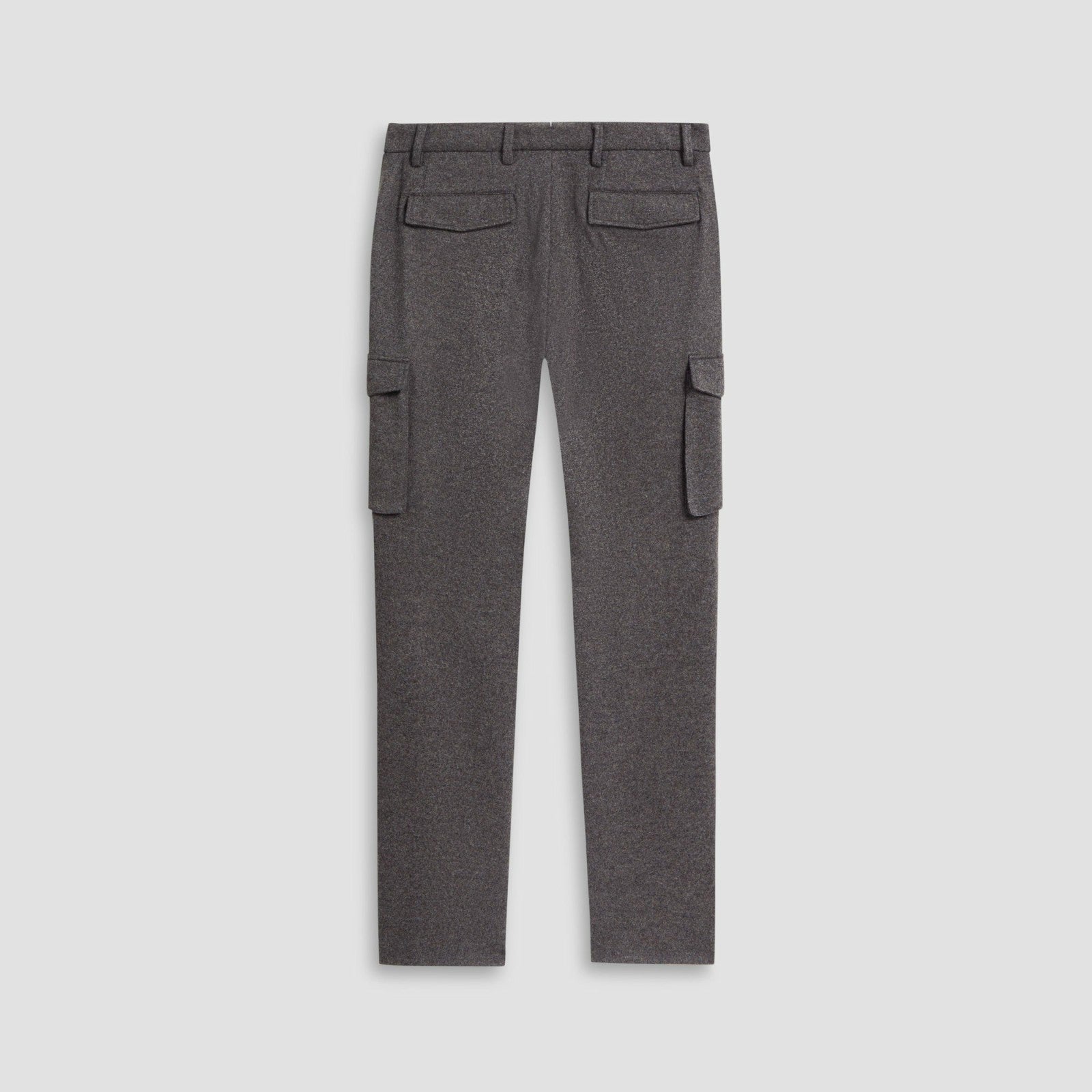 Bugatchi Wool Blend Knit Cargo Pants Zinc