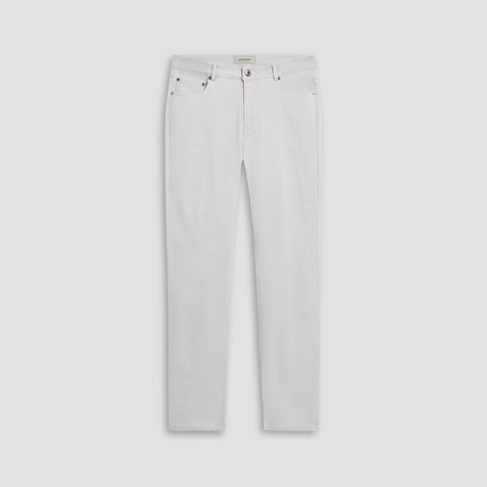 Bugatchi Preston Micro Basketweave Printed Five-Pocket Pants Stone