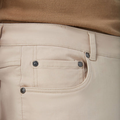 Bugatchi Preston Five-Pocket Pants Desert