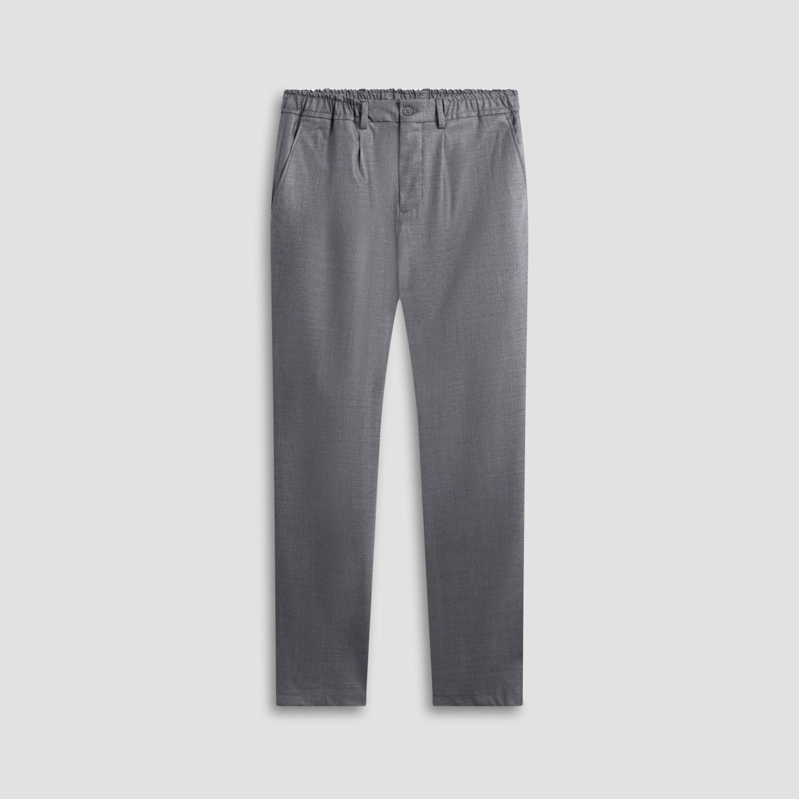 Bugatchi Stretch Wool Travel Dress Pants Zinc
