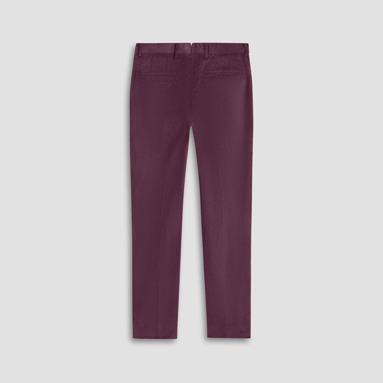 Bugatchi Comfort Stretch Corduroy Dress Pants Cabernet