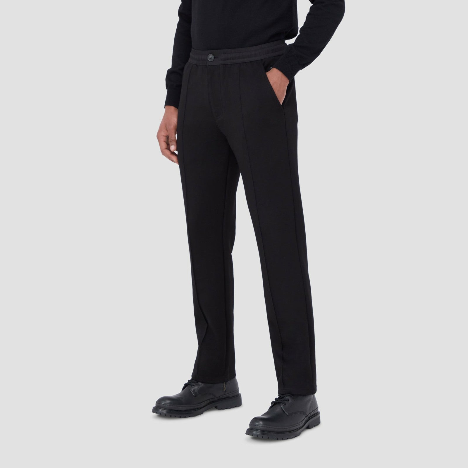 Bugatchi Soft Touch™ Performance Pants Black
