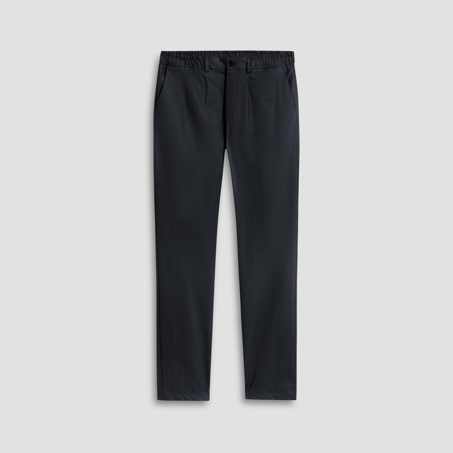 Bugatchi Stretch Wool Travel Dress Pants Black