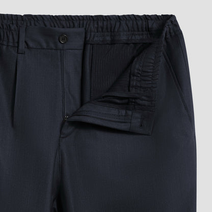 Bugatchi Stretch Wool Travel Dress Pants Black