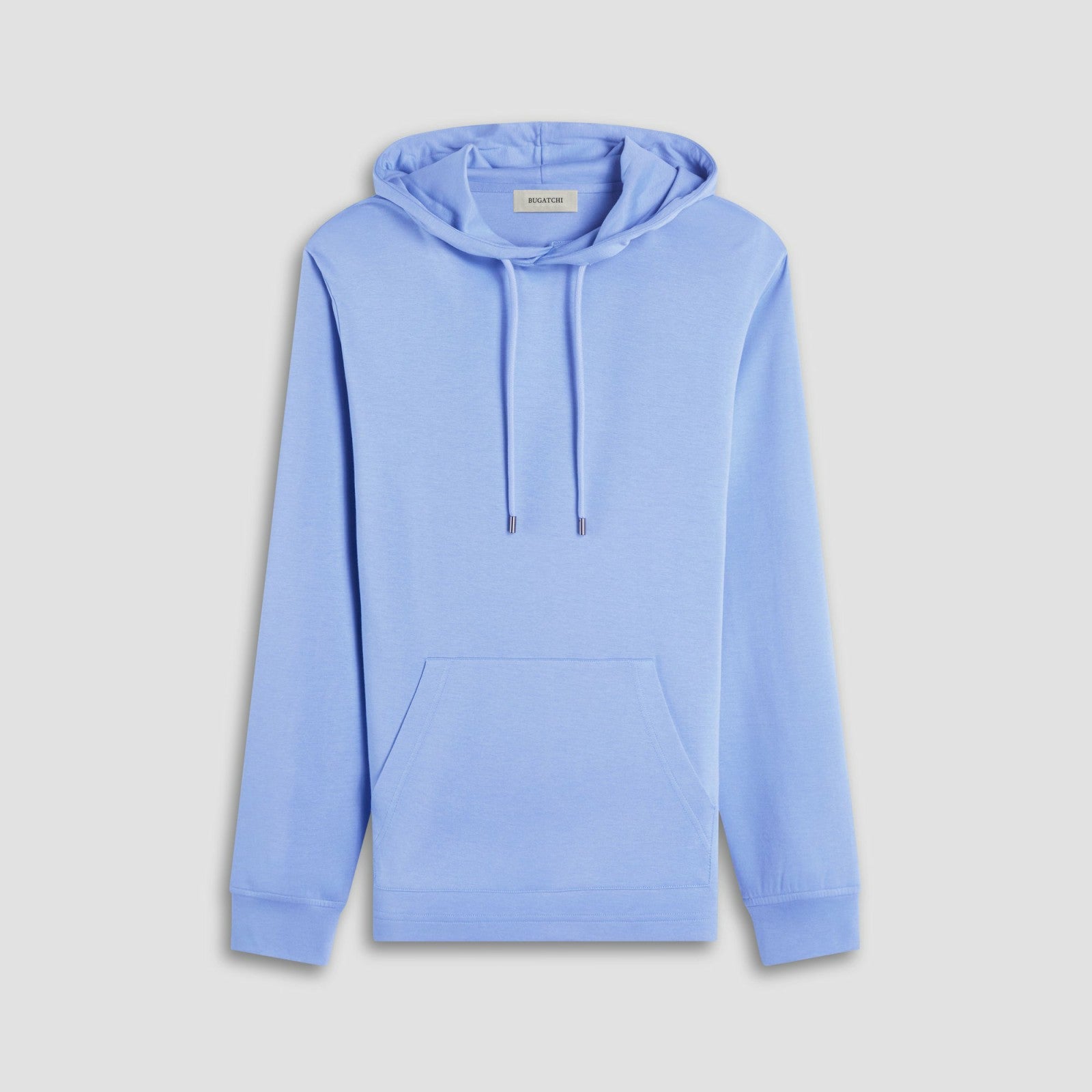 Bugatchi Solid Pullover Hoodie Air Blue