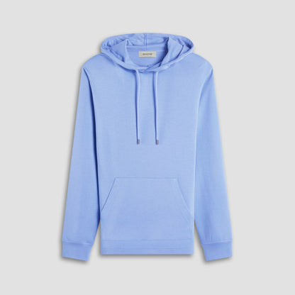 Bugatchi Solid Pullover Hoodie Air Blue