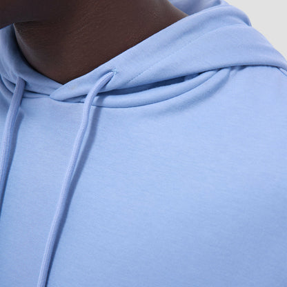 Bugatchi Solid Pullover Hoodie Air Blue