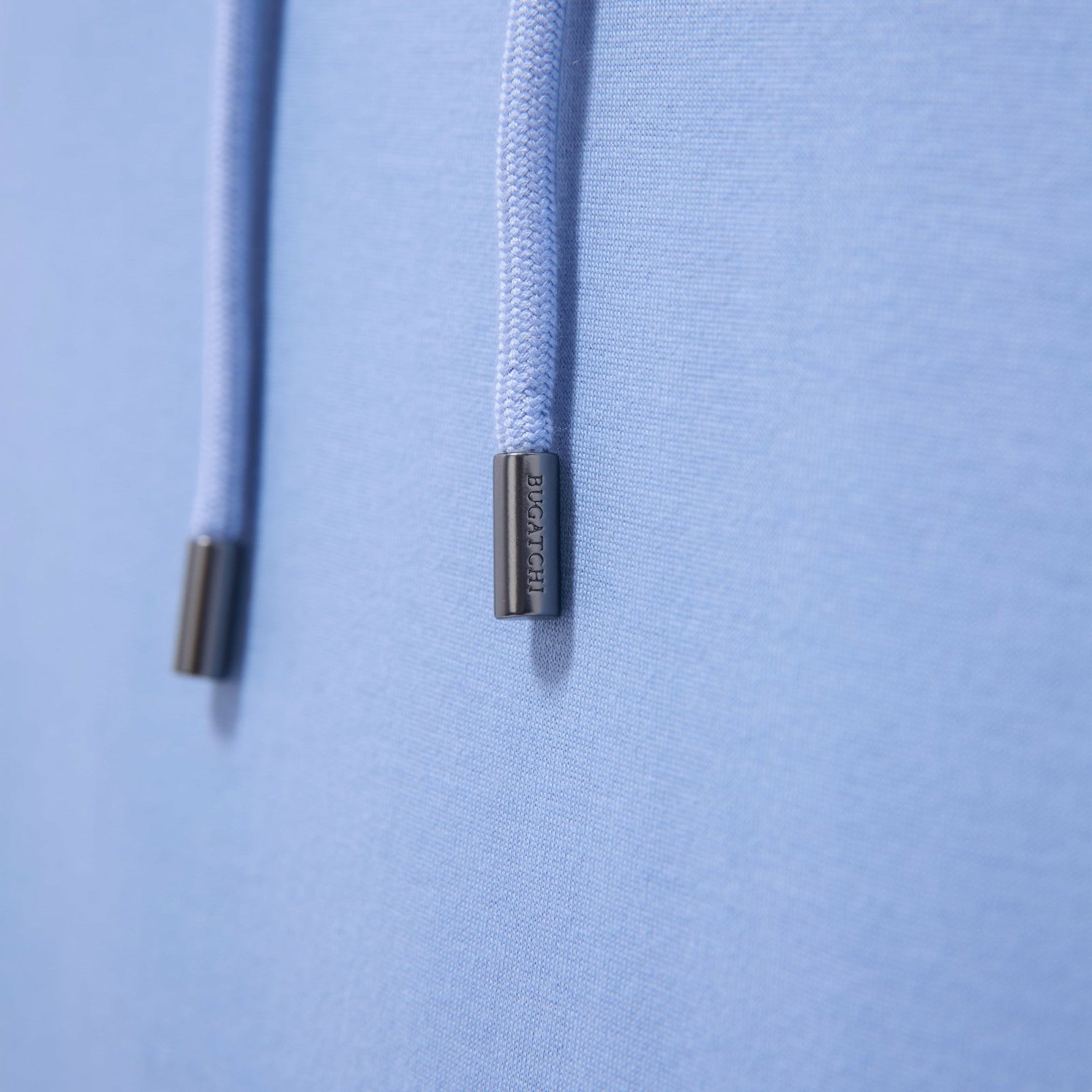 Bugatchi Solid Pullover Hoodie Air Blue