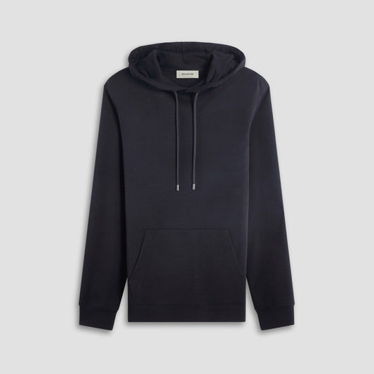 Bugatchi Solid Pullover Hoodie Black