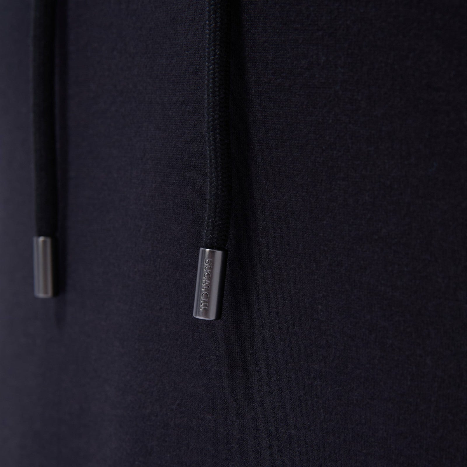 Bugatchi Solid Pullover Hoodie Black