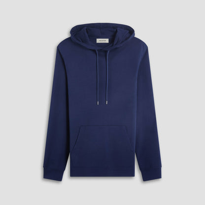 Bugatchi Solid Pullover Hoodie Navy
