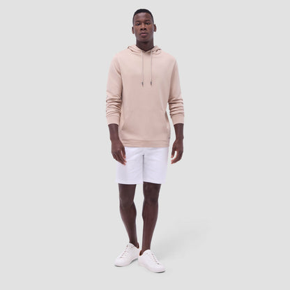 Bugatchi Solid Pullover Hoodie Sand