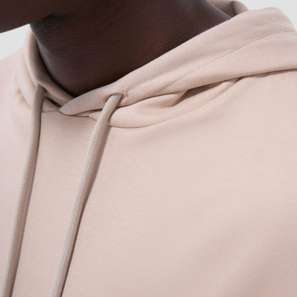 Bugatchi Solid Pullover Hoodie Sand