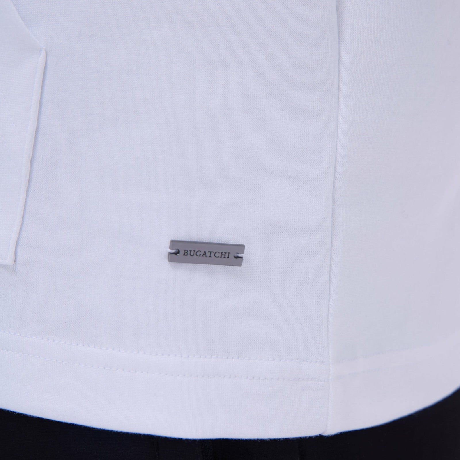 Bugatchi Solid Pullover Hoodie White