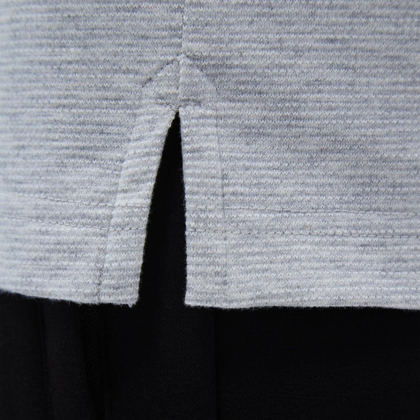Bugatchi Two-Tone Bird's Eye Polo Shirt Cement