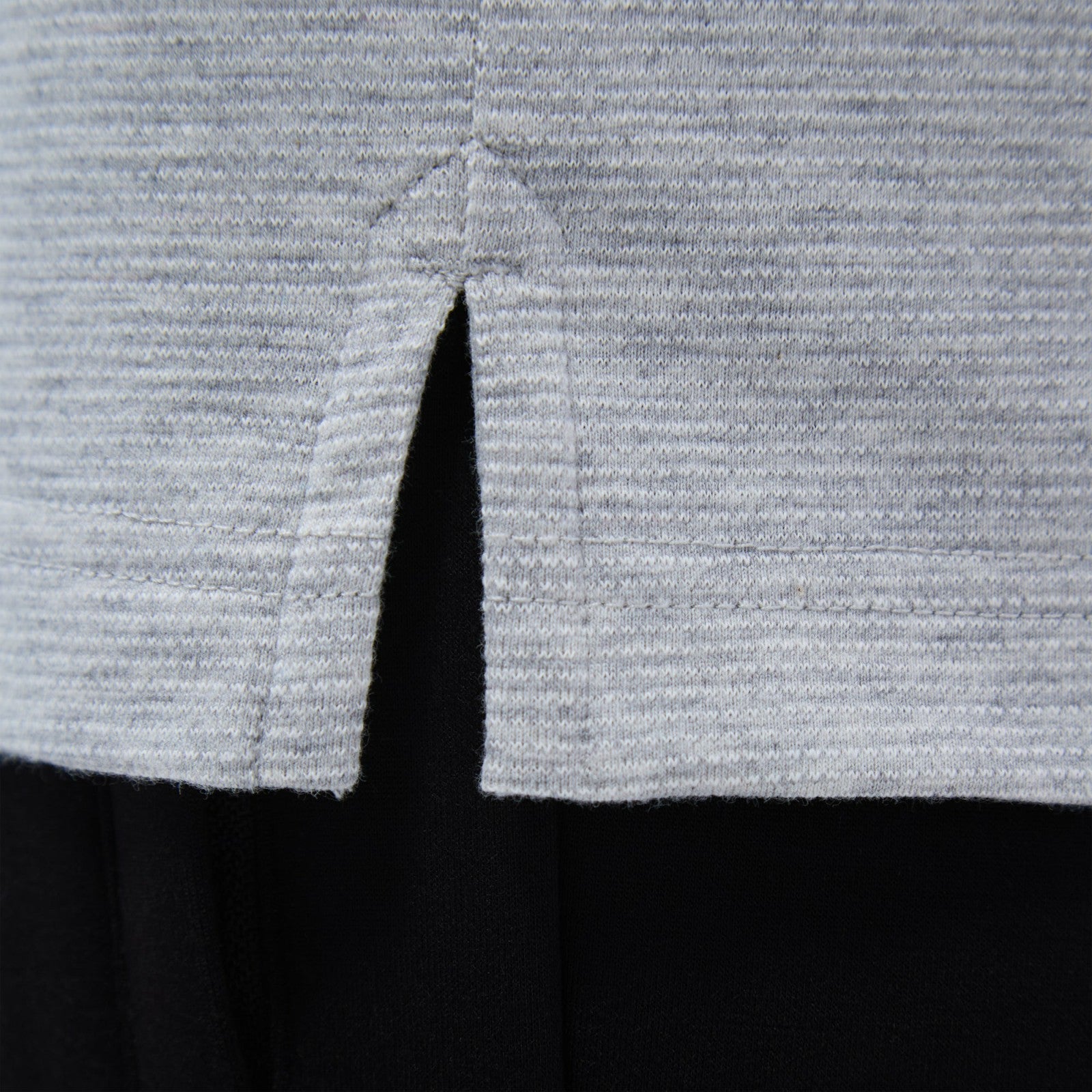 Bugatchi Two-Tone Bird's Eye Polo Shirt Cement
