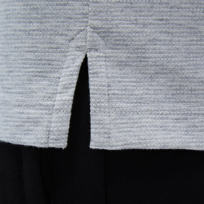 Bugatchi Two-Tone Bird's Eye Polo Shirt Cement