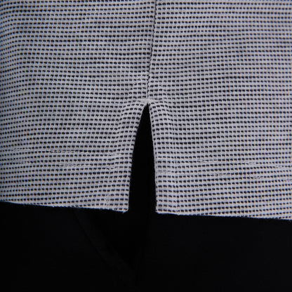 Bugatchi Two-Tone Bird's Eye Polo Shirt Chalk