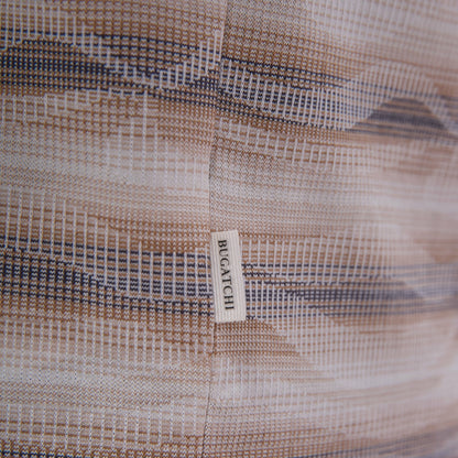 Bugatchi Wave Bird's Eye Polo Shirt Sand