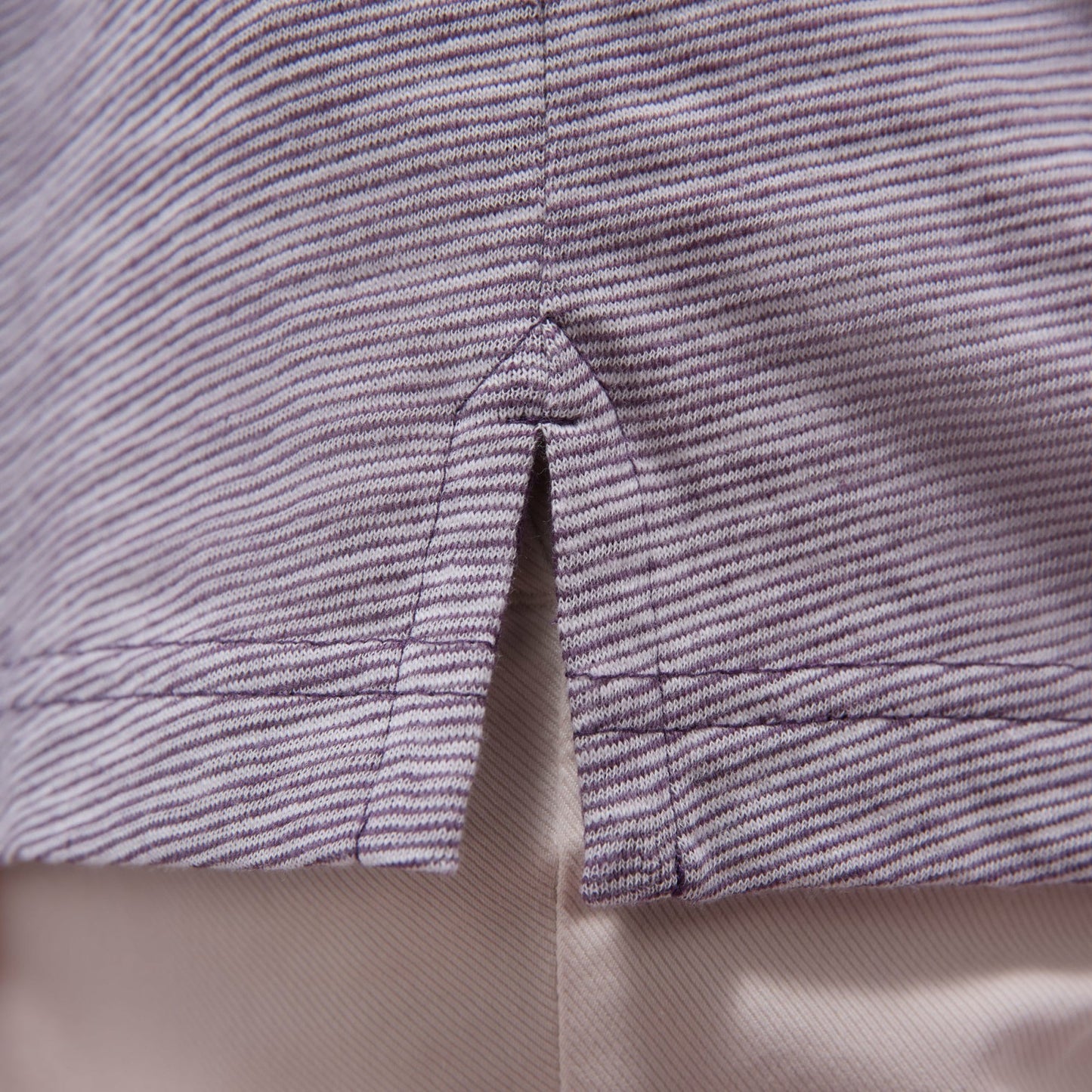 Bugatchi Textured Quarter-Zip Polo Shirt Plum