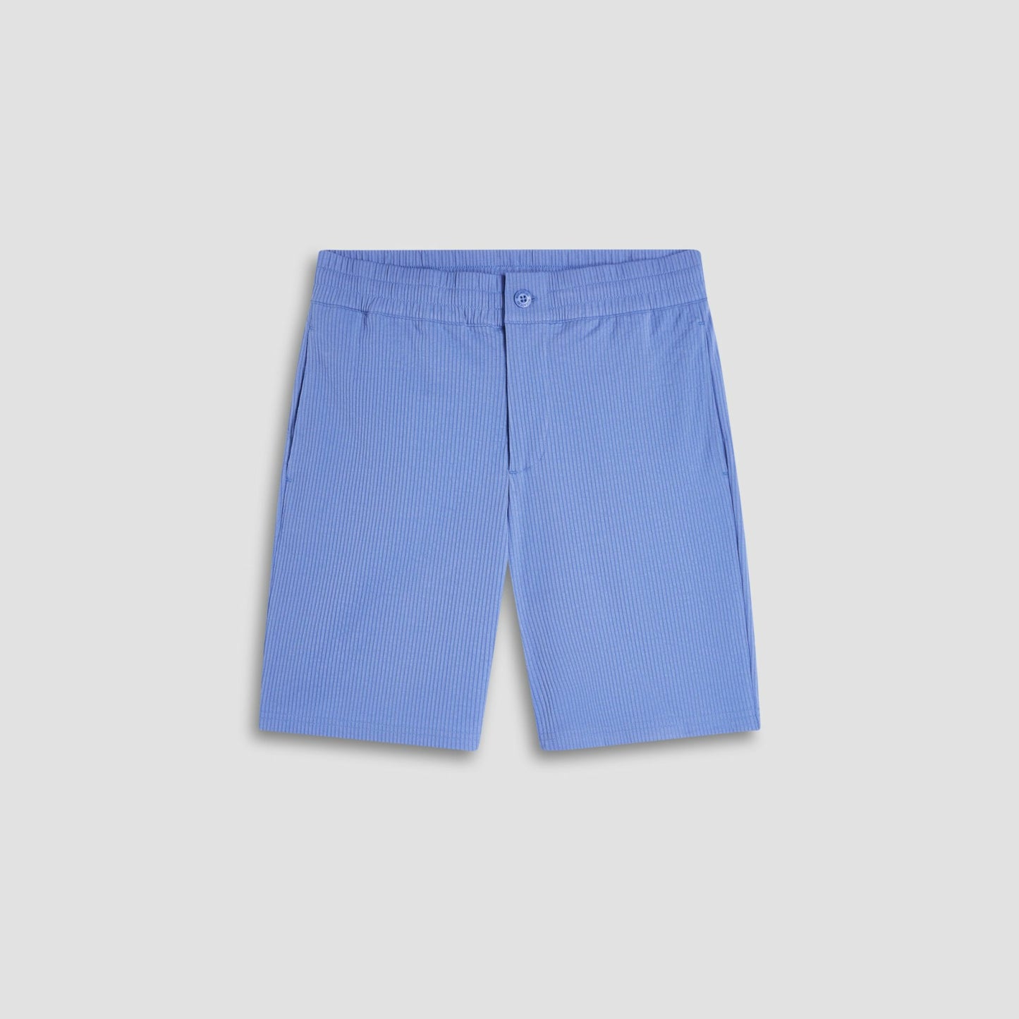 Bugatchi Seersucker Crinkled Shorts Air Blue