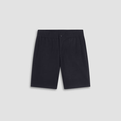 Bugatchi Seersucker Crinkled Shorts Black