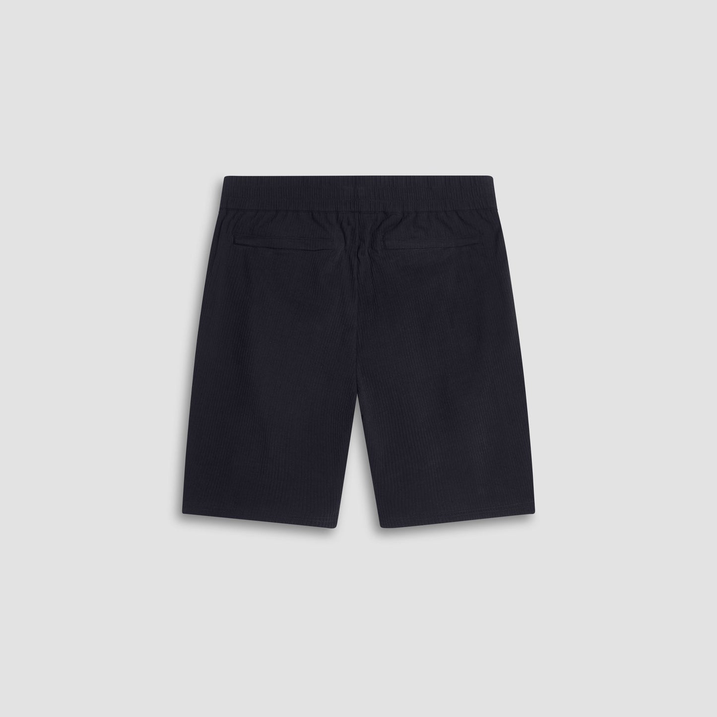 Bugatchi Seersucker Crinkled Shorts Black