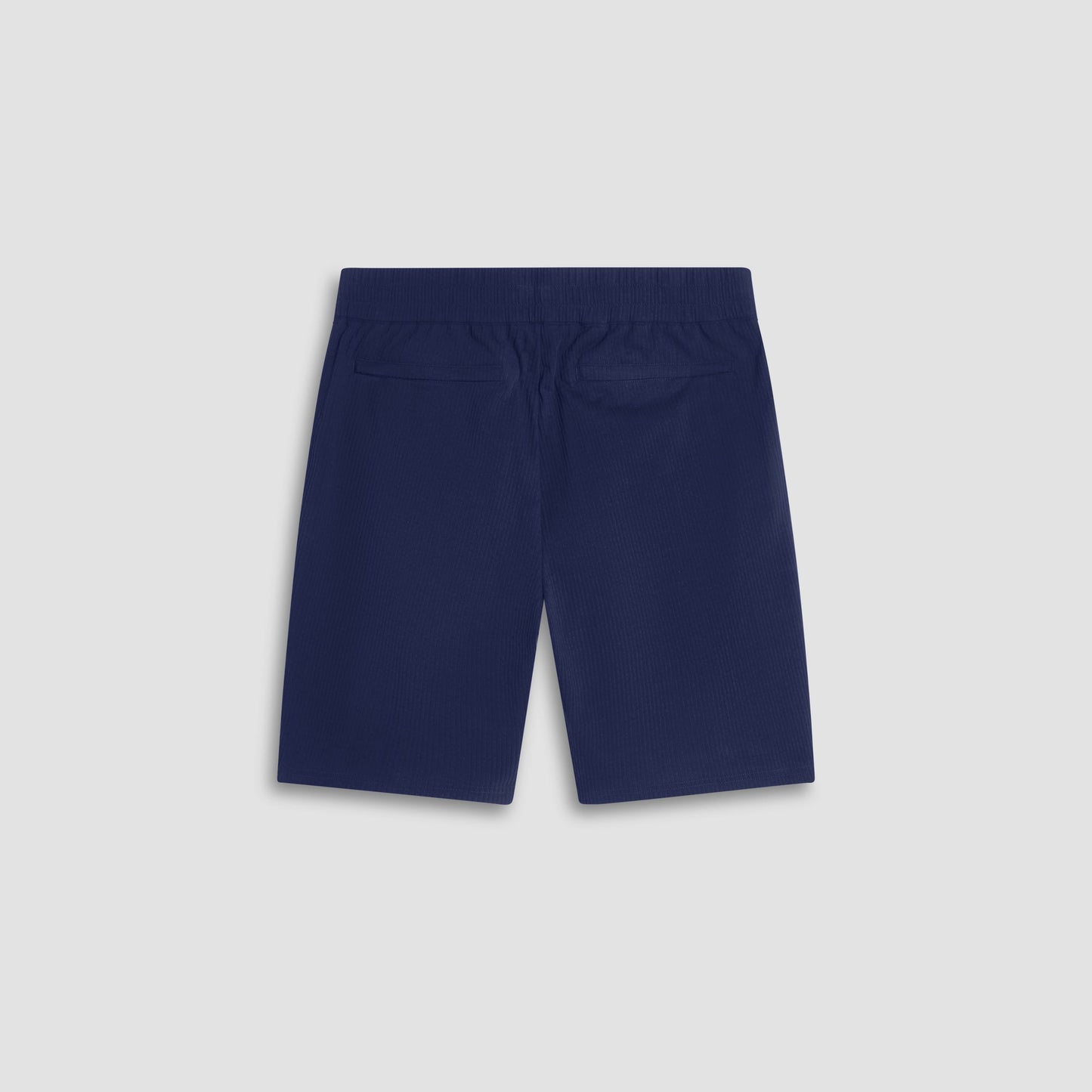 Bugatchi Seersucker Crinkled Shorts Navy