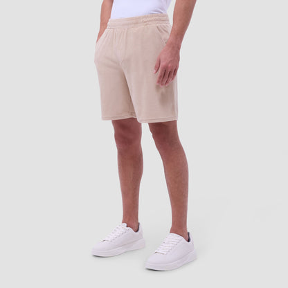 Bugatchi French Terry Shorts Sand