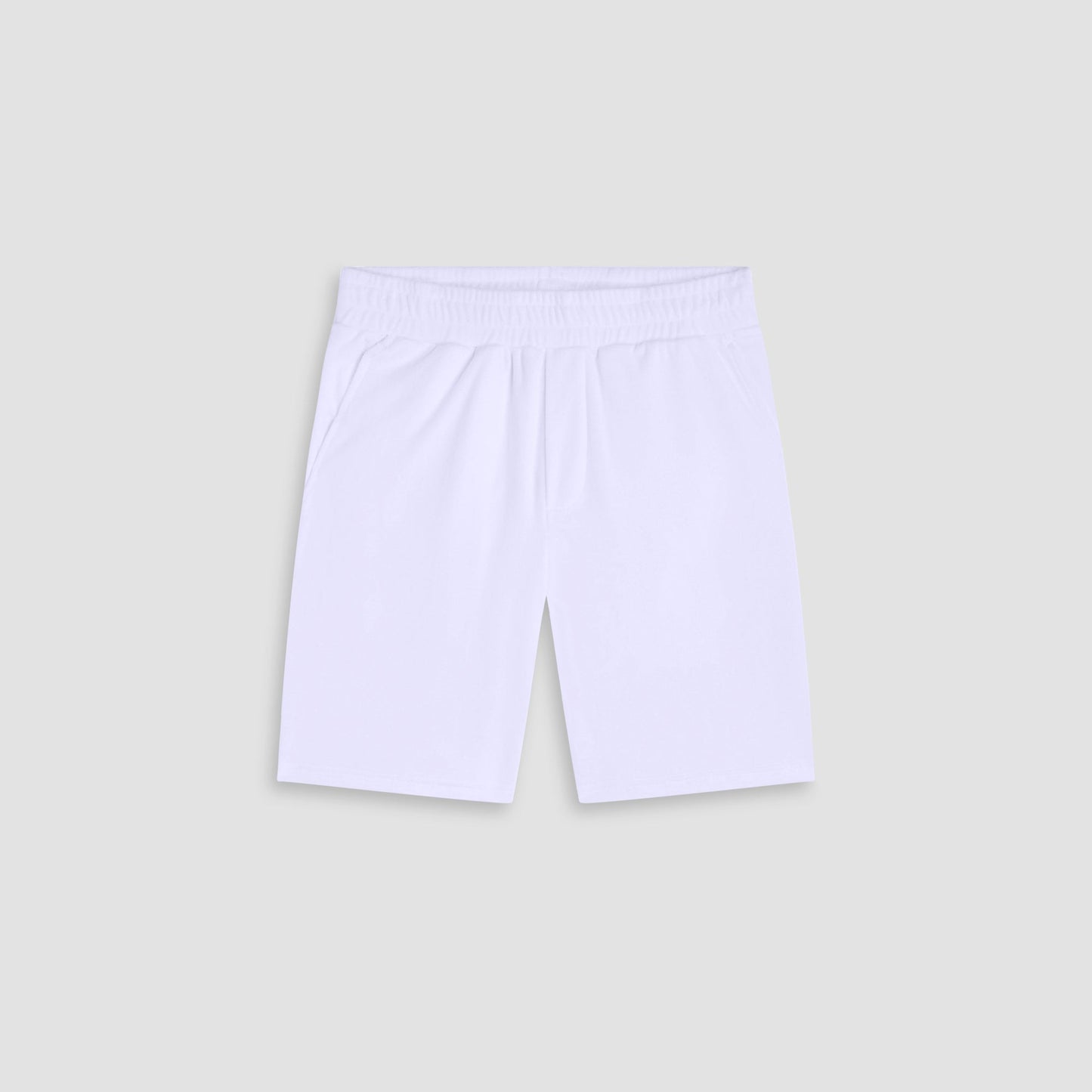 Bugatchi French Terry Shorts White