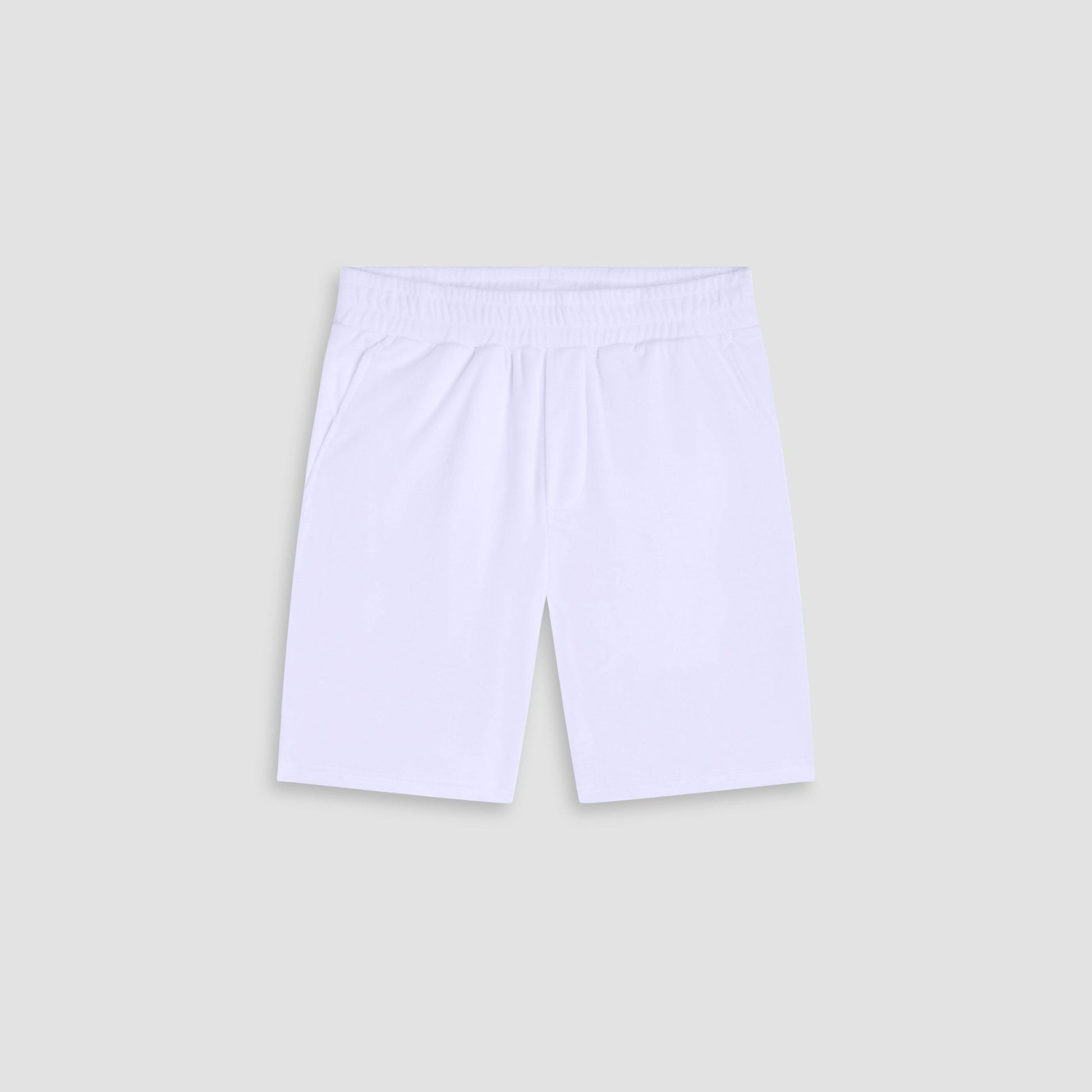 Bugatchi French Terry Shorts White