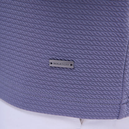 Bugatchi Textured Performance Quarter-Zip Pullover Peacock
